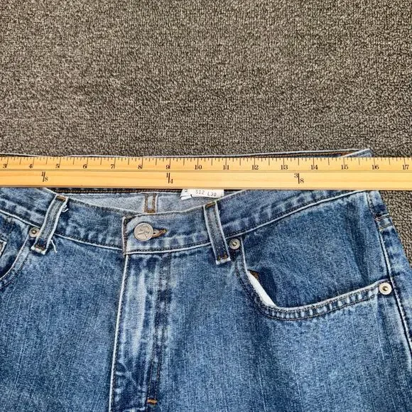 VTG 90s Calvin Klein Jeans Boot Cut Double Stone Medium Wash Women's Size 12 - Picture 9 of 10